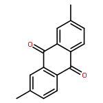 2,7-DIMETHYLANTHRA-9,10-QUINONE (EN)9,10-ANTHRACENEDIONE, 2,7-DIMETHYL- (EN) 