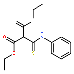 Propanedioic acid, [(phenylamino)thioxomethyl]-, diethyl ester