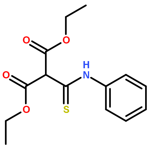 Propanedioic acid, [(phenylamino)thioxomethyl]-, diethyl ester