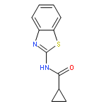 Cyclopropanecarboxamide,N-2-benzothiazolyl-