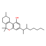 6H-Dibenzo[b,d]pyran-1-ol,3-(1,2-dimethylheptyl)-7,8,9,10-tetrahydro-6,6,9-trimethyl-