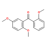 (2,5-DIMETHOXYPHENYL)-(2-METHOXYPHENYL)METHANONE 