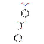 Carbonic acid, 4-nitrophenyl 3-pyridinylmethyl ester