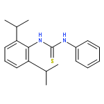 1-[2,6-DI(PROPAN-2-YL)PHENYL]-3-PHENYLTHIOUREA 