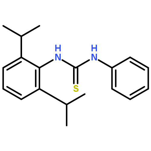 1-[2,6-DI(PROPAN-2-YL)PHENYL]-3-PHENYLTHIOUREA 