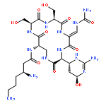 Glycine,3-amino-N-[(3S)-3,6-diamino-1-oxohexyl]-L-alanyl-L-seryl-L-seryl-(2Z)-3-[(aminocarbonyl)amino]-2,3-didehydroalanyl-2-[(4R,6S)-2-amino-1,4,5,6-tetrahydro-6-hydroxy-4-pyrimidinyl]-,(5®13)-lactam, (2S)-