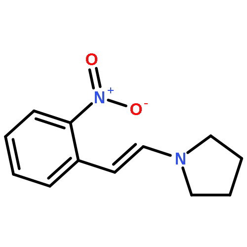 1-[2-(2-NITROPHENYL)ETHENYL]PYRROLIDINE 