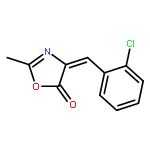 (4Z)-4-[(2-chlorophenyl)methylidene]-2-methyl-1,3-oxazol-5(4H)-one