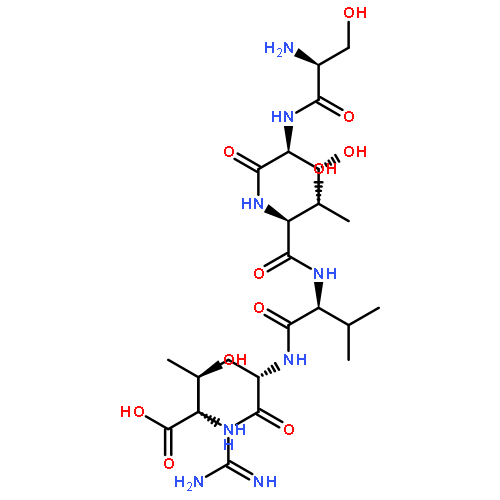 L-Threonine, L-seryl-L-threonyl-L-threonyl-L-valyl-L-arginyl-