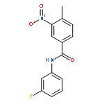 N-(3-fluorophenyl)-3-nitro-4-methylbenzamide