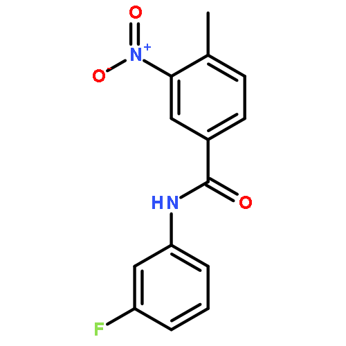 N-(3-fluorophenyl)-3-nitro-4-methylbenzamide