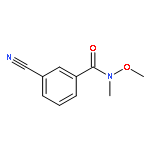 Benzamide, 3-cyano-N-methoxy-N-methyl-