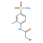 Acetamide, N-[4-(aminosulfonyl)-2-methylphenyl]-2-bromo-