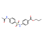 propyl 4-({[4-(acetylamino)phenyl]sulfonyl}amino)benzoate