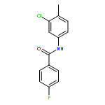 N-(3-Chloro-4-methylphenyl)-4-fluorobenzamide