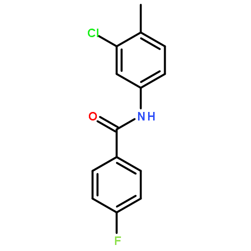 N-(3-Chloro-4-methylphenyl)-4-fluorobenzamide