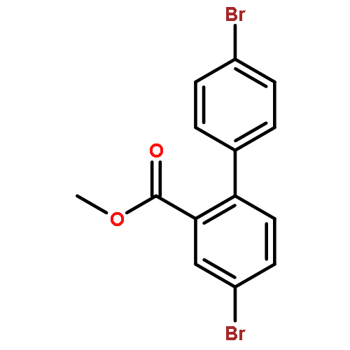 [1,1'-Biphenyl]-2-carboxylic acid, 4,4'-dibromo-, methyl ester