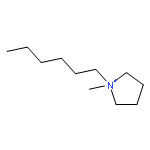 1-HEXYL-1-METHYLPYRROLIDIN-1-IUM 