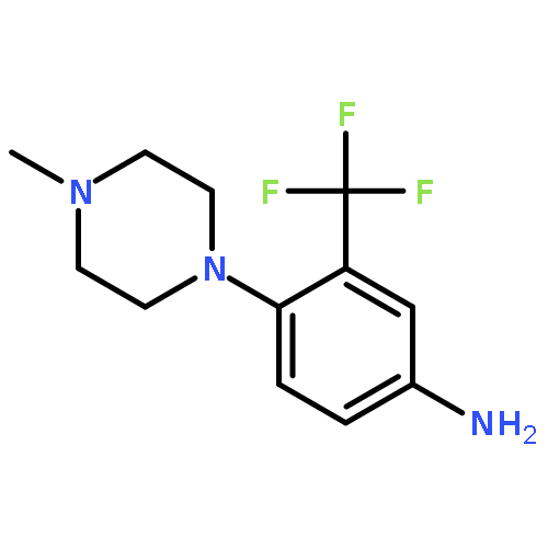 4-(4-methylpiperazin-1-yl)-3-(trifluoromethyl)aniline