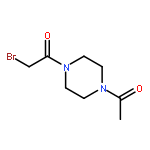 1-(4-acetyl-1-piperazinyl)-2-bromo-Ethanone