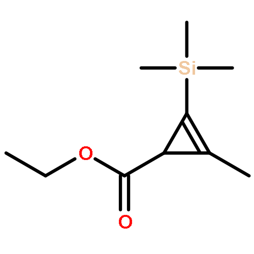 ethyl 2-methyl-3-(trimethylsilyl)cycloprop-2-ene-1-carboxylate