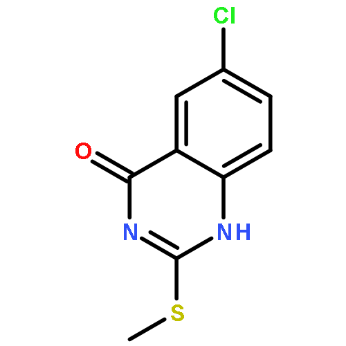 6-chloro-2-(methylsulfanyl)quinazolin-4(1H)-one