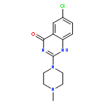 6-chloro-2-(4-methylpiperazin-1-yl)quinazolin-4(1H)-one