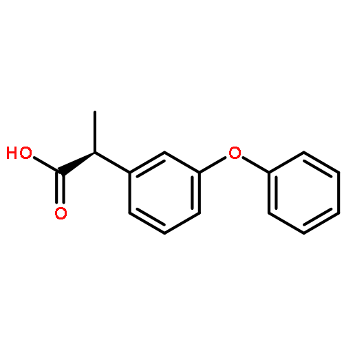 Benzeneacetic acid, a-methyl-3-phenoxy-, (aS)-