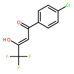 2-Buten-1-one, 1-(4-chlorophenyl)-4,4,4-trifluoro-3-hydroxy-