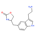 2-Oxazolidinone, 4-[[3-(2-aminoethyl)-1H-indol-5-yl]methyl]-