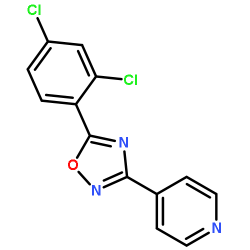 Pyridine, 4-[5-(2,4-dichlorophenyl)-1,2,4-oxadiazol-3-yl]-