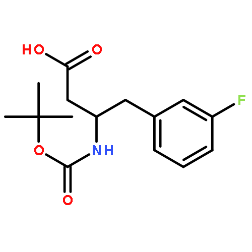 BOC-(R)-3-AMINO-4-(3-FLUOROPHENYL)-BUTYRIC ACID 