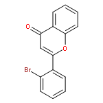 4H-1-Benzopyran-4-one, 2-(2-bromophenyl)-