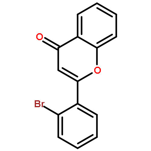 4H-1-Benzopyran-4-one, 2-(2-bromophenyl)-