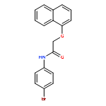 N-(4-Bromo-phenyl)-2-(naphthalen-1-yloxy)-acetamide