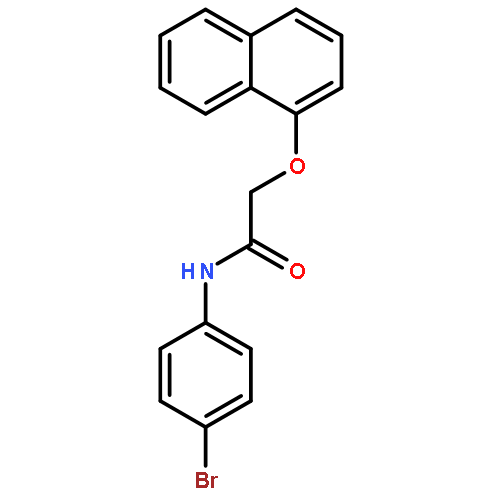 N-(4-Bromo-phenyl)-2-(naphthalen-1-yloxy)-acetamide