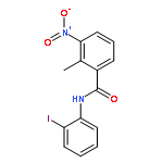 3-nitro-N-(2-iodophenyl)-2-methylbenzamide