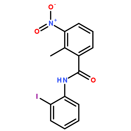 3-nitro-N-(2-iodophenyl)-2-methylbenzamide