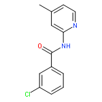 3-chloro-N-(4-methylpyridin-2-yl)benzamide