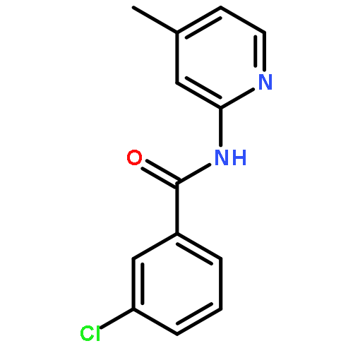 3-chloro-N-(4-methylpyridin-2-yl)benzamide