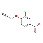 Benzene, 2-chloro-4-nitro-1-(2-propynyloxy)-