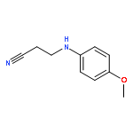 3-(4-METHOXYANILINO)PROPANENITRILE 