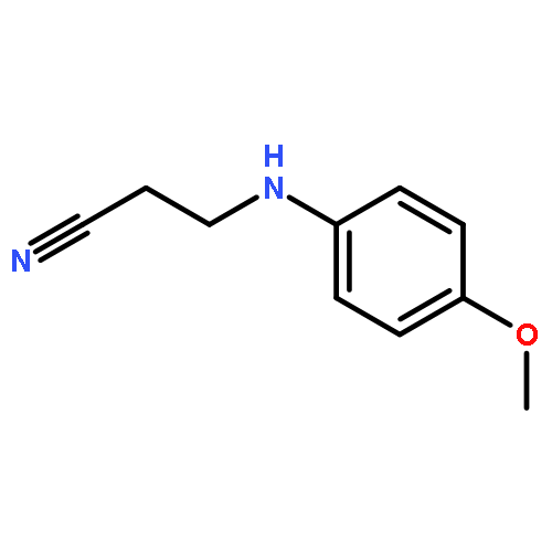 3-(4-METHOXYANILINO)PROPANENITRILE 