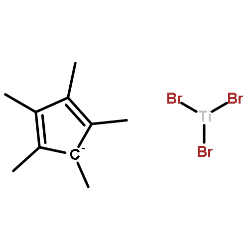 1,2,3,4,5-PENTAMETHYLCYCLOPENTA-1,3-DIENE;TRIBROMOTITANIUM 