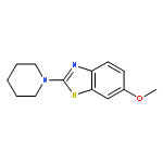 6-Methoxy-2-(piperidin-1-yl)benzo[d]thiazole