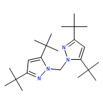 1H-Pyrazole, 1,1'-methylenebis[3,5-bis(1,1-dimethylethyl)-