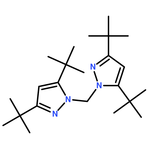 1H-Pyrazole, 1,1'-methylenebis[3,5-bis(1,1-dimethylethyl)-