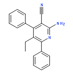 2-Amino-5-ethyl-4,6-diphenyl-nicotinonitrile