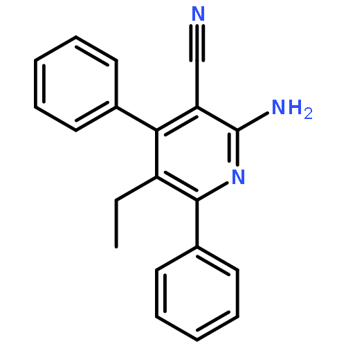 2-Amino-5-ethyl-4,6-diphenyl-nicotinonitrile