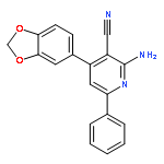 2-Amino-4-benzo[1,3]dioxol-5-yl-6-phenyl-nicotinonitrile